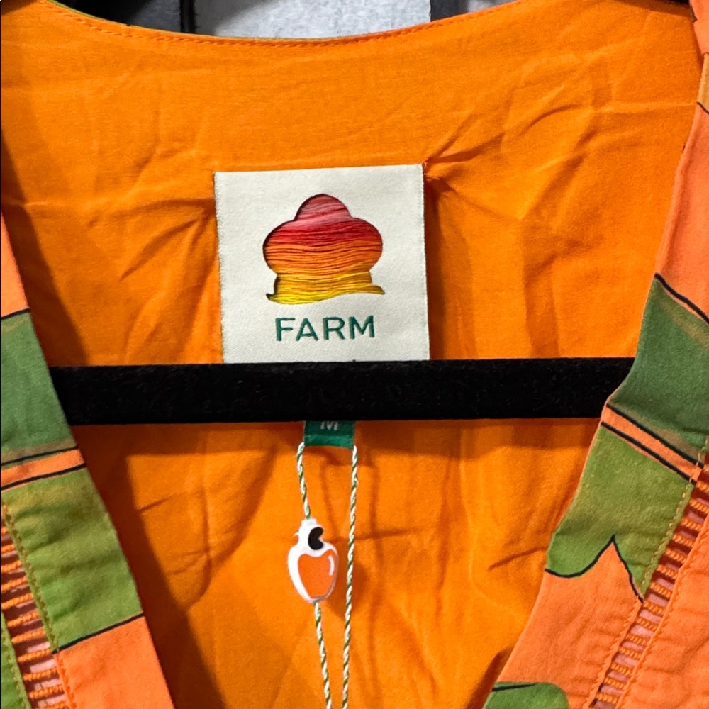 🌴 FARM Rio size M Fresh Macaws Belted Romper 🌴 - Picture 5 of 10